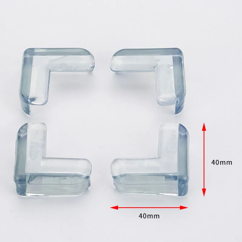 4Pcs/set Baby Safety L Shape Transparent Protector Cover Table Corner Guards Children Protection Furnitures Edge Corner Guards
4Pcs/set Baby Safety L Shape Transparent Protector Cover Table Corner Guards Children Protection Furnitures Edge Corner Guards