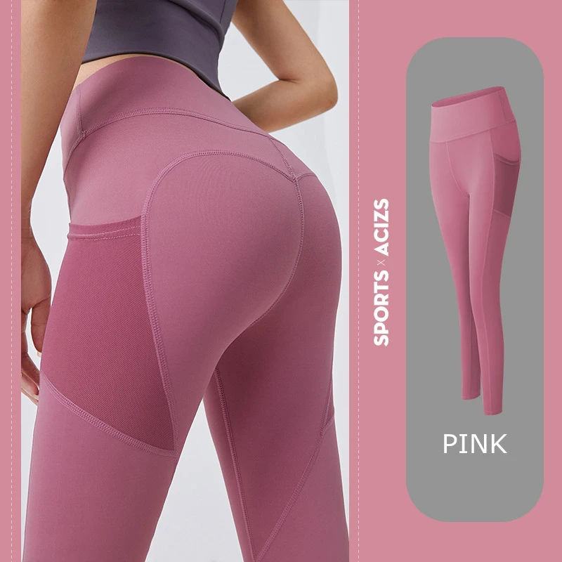 Ladies Pocket Tight Yoga Pants Leggings Women's Sports Tights Running Leggings Women's Fitness Pants High Waist Sports Pants
Ladies Pocket Tight Yoga Pants Leggings Women's Sports Tights Running Leggings Women's Fitness Pants High Waist Sports Pants
