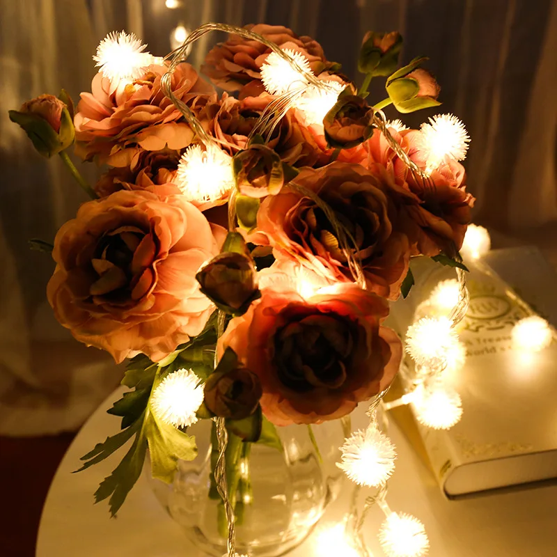 10 / 20 LED Dandelion Fairy Light Christmas Home Decor String Light Baby Shower Halloween Party Decor Garland Wedding Decoration
10 / 20 LED Dandelion Fairy Light Christmas Home Decor String Light Baby Shower Halloween Party Decor Garland Wedding Decoration