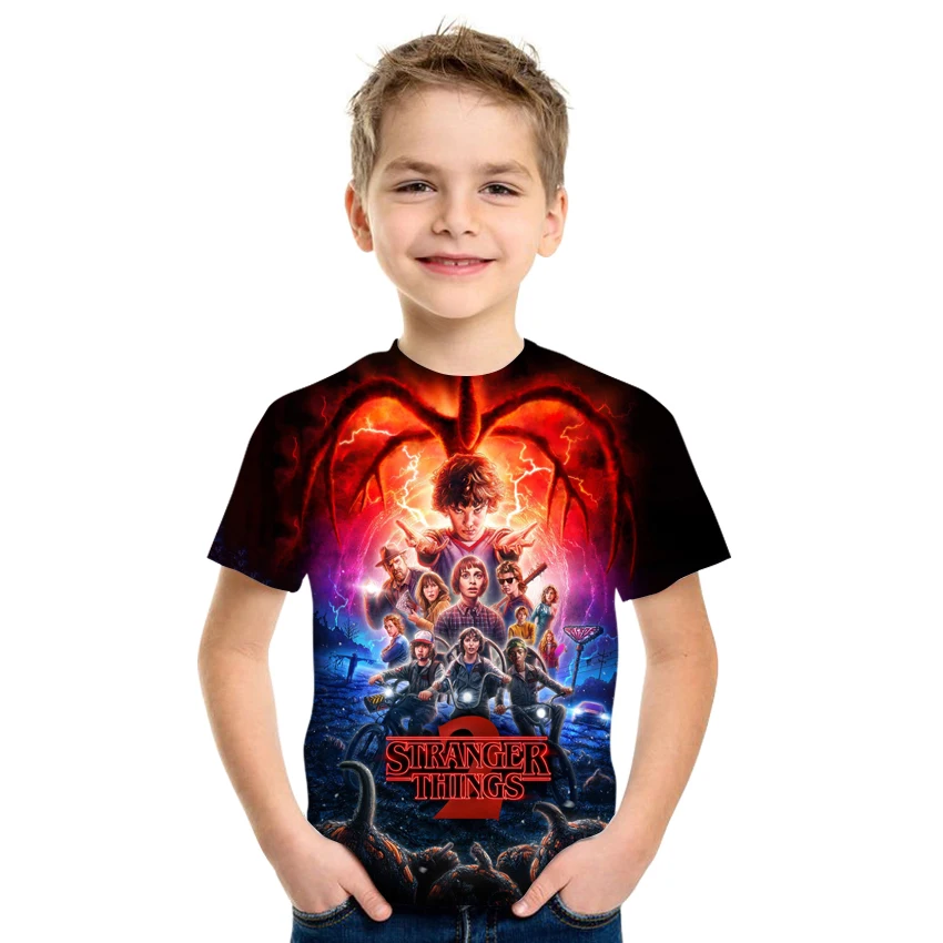 2021 summer new style 3D printed T-shirt boys and girls clothing milk silk high-quality short-sleeved fabric size 4T-16T
2021 summer new style 3D printed T-shirt boys and girls clothing milk silk high-quality short-sleeved fabric size 4T-16T