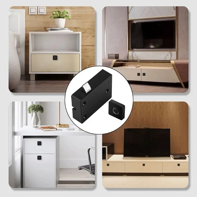 1Set Anti Theft Automatic Fingerprint Lock USB Drawer Cabinet Electronic 28GE 
1Set Anti Theft Automatic Fingerprint Lock USB Drawer Cabinet Electronic 28GE