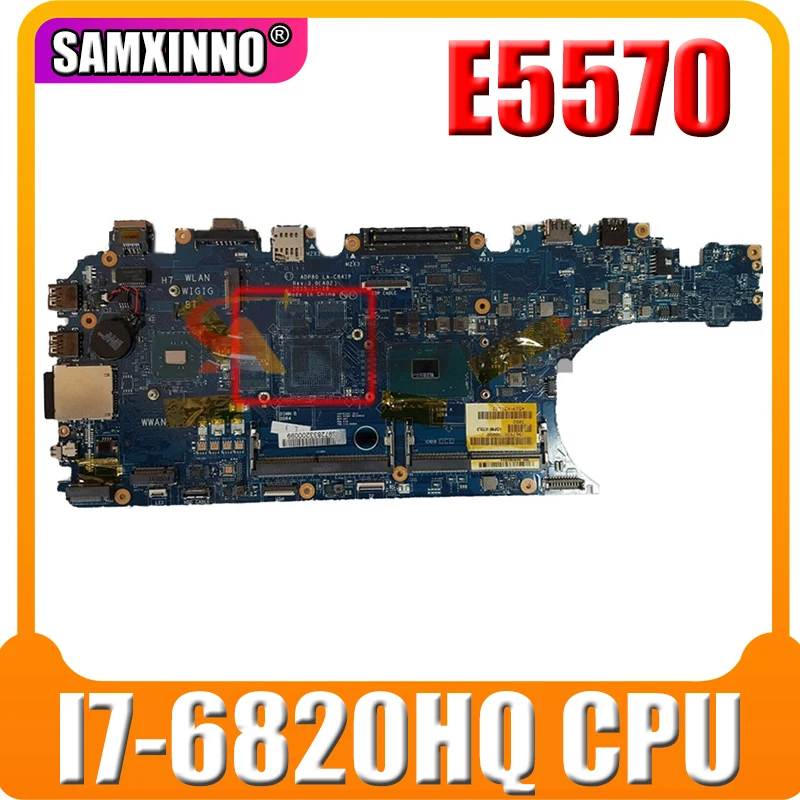 Akemy For DELL Latitude E5570 Laptop Motherboard With I7-6820HQ 2.3 GHz CN-0CHM56 0CHM56 CHM56 ADP80 LA-C841P
Akemy For DELL Latitude E5570 Laptop Motherboard With I7-6820HQ 2.3 GHz CN-0CHM56 0CHM56 CHM56 ADP80 LA-C841P