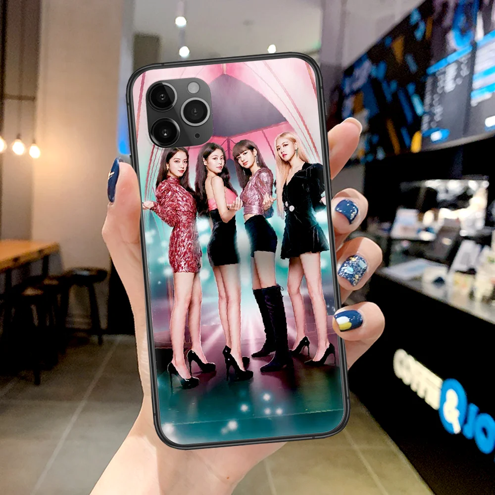 Kpop Girl Blacks pinks Phone Case For Iphone 4 4s 5 5S SE 5C 6 6S 7 8 Plus X XS XR 11 12 Mini Pro Max 2020 black Hoesjes Tpu
Kpop Girl Blacks pinks Phone Case For Iphone 4 4s 5 5S SE 5C 6 6S 7 8 Plus X XS XR 11 12 Mini Pro Max 2020 black Hoesjes Tpu