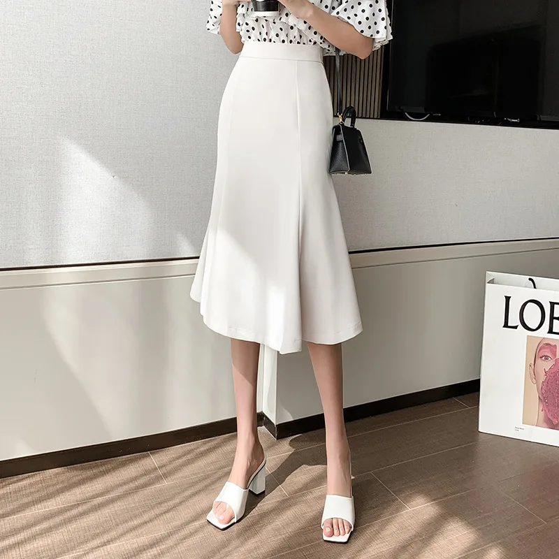 Irregular Drop Feeling Fishtail Skirt Women Spring Autumn New High Waist Office Skirt Female
Irregular Drop Feeling Fishtail Skirt Women Spring Autumn New High Waist Office Skirt Female