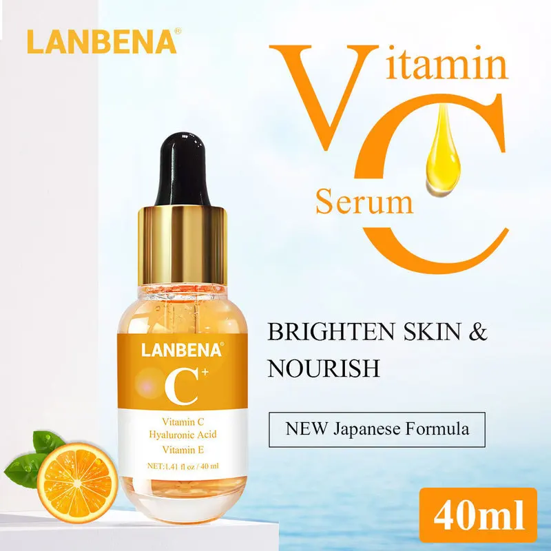 LANBENA Vitamin C+Vitamin E+Hyaluronic Acid Serum Whitening Anti-Aging Moisturizing Skin Care Essence Bioaqua For Face
LANBENA Vitamin C+Vitamin E+Hyaluronic Acid Serum Whitening Anti-Aging Moisturizing Skin Care Essence Bioaqua For Face