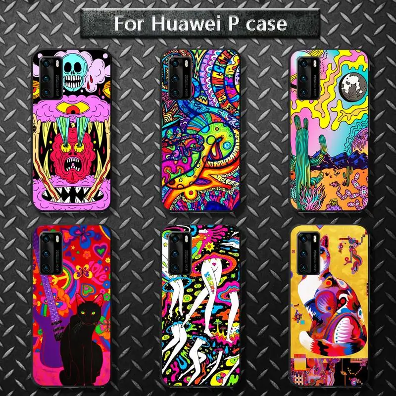 Colourful Psychedelic Trippy Art Phone Case for huawei P40 pro lite P8 P9 P10 P20 P30 psmart 2019 2017 2018
Colourful Psychedelic Trippy Art Phone Case for huawei P40 pro lite P8 P9 P10 P20 P30 psmart 2019 2017 2018
