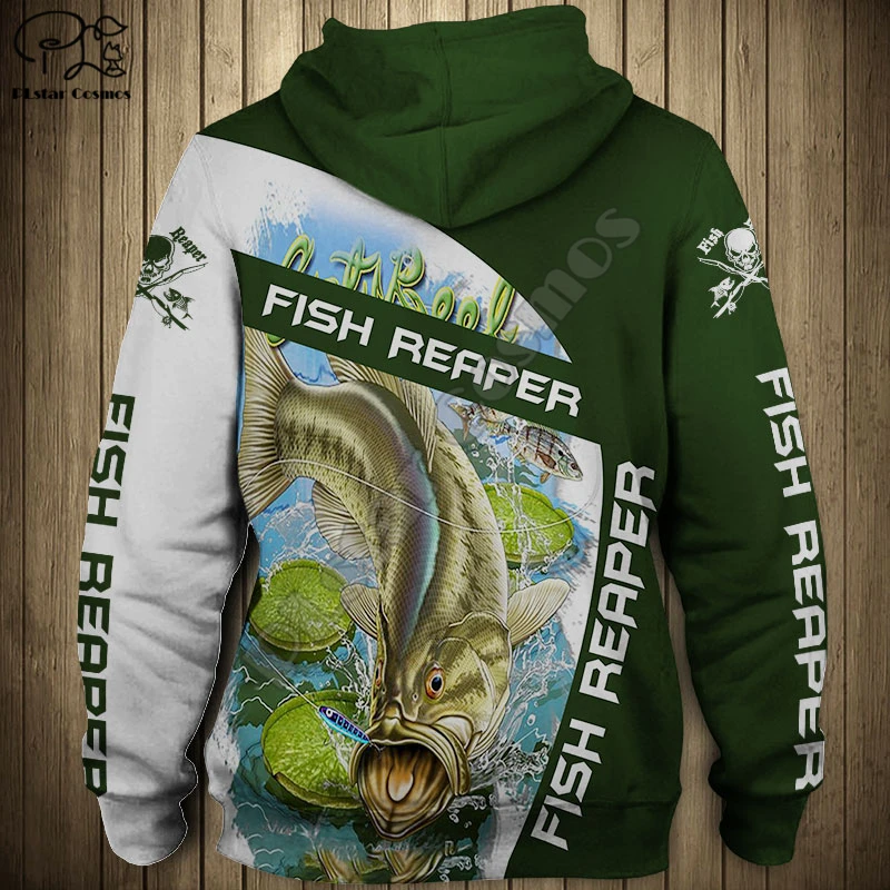 PLstar Cosmos Bass Fishing New Fashion Men Sweatshirt Fishing Reaper 3D Printed Harajuku Jacket Women Casual Hoodie Style-7
PLstar Cosmos Bass Fishing New Fashion Men Sweatshirt Fishing Reaper 3D Printed Harajuku Jacket Women Casual Hoodie Style-7