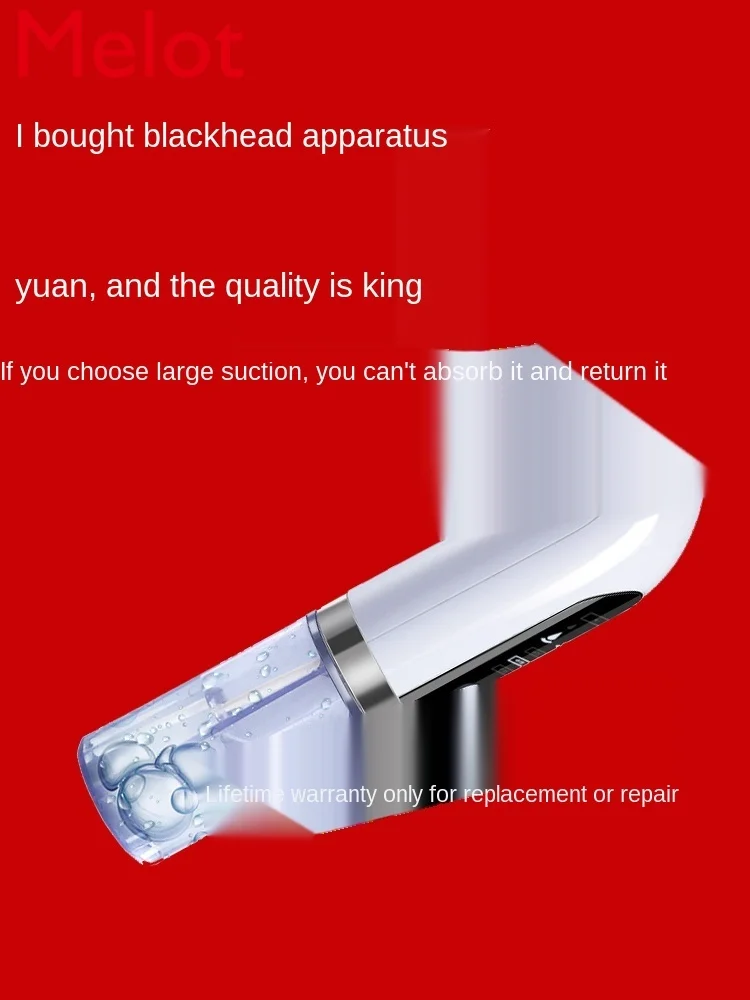 Household Facial Blackhead Remover Electric Acne Removal Face Wash Deep Pores Cleaner
Household Facial Blackhead Remover Electric Acne Removal Face Wash Deep Pores Cleaner