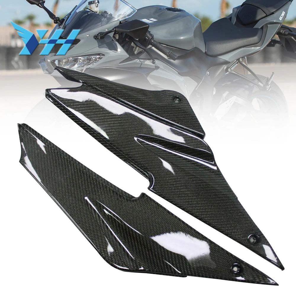 Обтекатель боковой панели бака из углеродного волокна для Kawasaki ZX6R 2005-2006
Обтекатель боковой панели бака из углеродного волокна для Kawasaki ZX6R 2005-2006