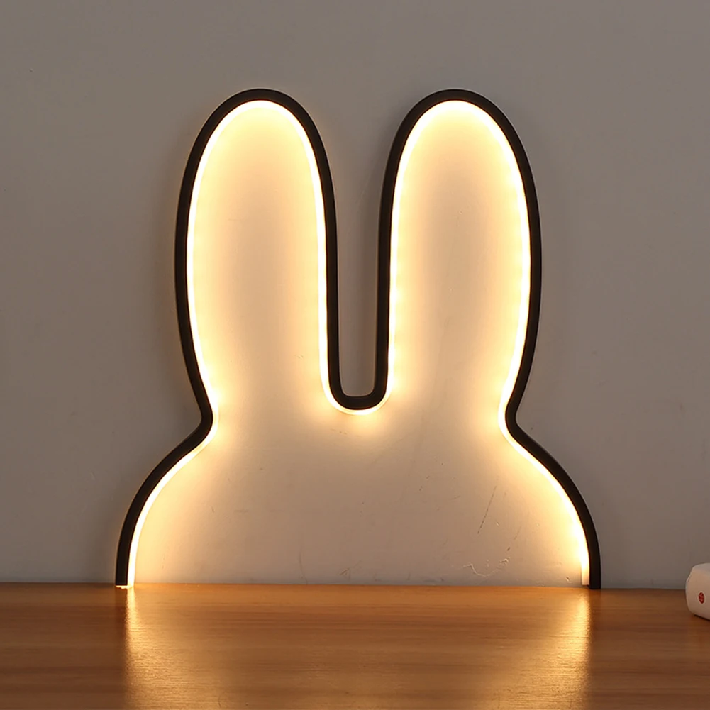 Rabbit Night Lights USB Powered LED Lamp Cute Animal LED Night Lamp Kids Baby Beside Table Lamp Bedroom Nightlight Holiday Gifts
Rabbit Night Lights USB Powered LED Lamp Cute Animal LED Night Lamp Kids Baby Beside Table Lamp Bedroom Nightlight Holiday Gifts