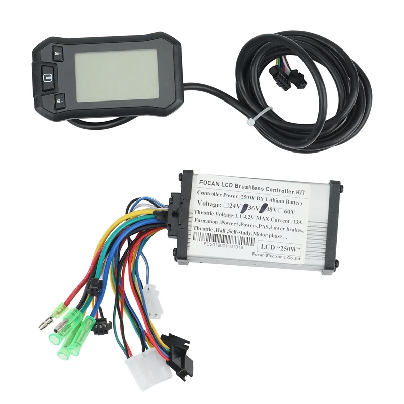 E-Bike S850 LCD Display Brushless Motor Controller Kit For Electric Bicycle Scooter Folding Bike Equipment
E-Bike S850 LCD Display Brushless Motor Controller Kit For Electric Bicycle Scooter Folding Bike Equipment