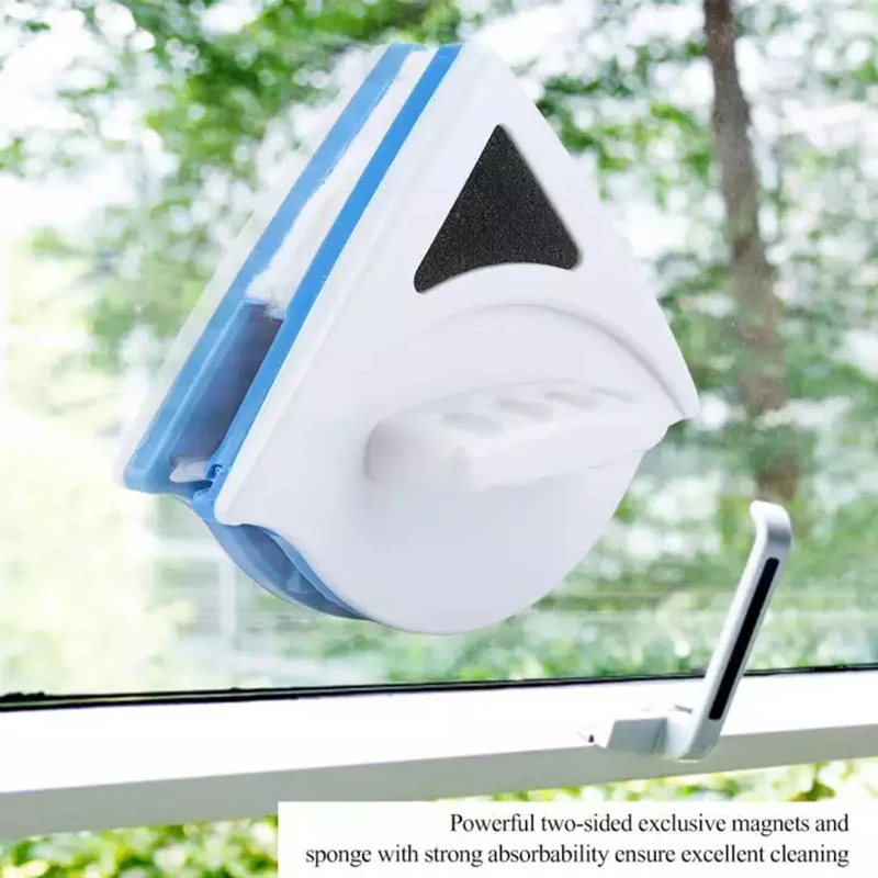 Home Tools Triangular Magnetic Glass Cleaner With Lanyard Double-sided Window Cleaner With Replacement Home Cleaning Accessory
Home Tools Triangular Magnetic Glass Cleaner With Lanyard Double-sided Window Cleaner With Replacement Home Cleaning Accessory