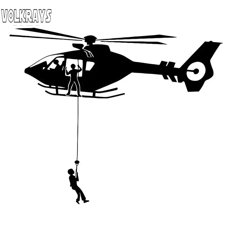 Volkrays Cartoon Car Sticker Air Force Helicopter Pattern Accessories Reflective Sunscreen Cover Scratches Vinyl Decal,14cm*17cm
Volkrays Cartoon Car Sticker Air Force Helicopter Pattern Accessories Reflective Sunscreen Cover Scratches Vinyl Decal,14cm*17cm