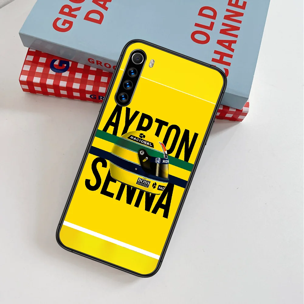 Ayrton Senna F1 Racing Phone Case For Xiaomi Redmi Note 7 8 8T 9 9S 4X 7 7A 9A K30 Pro Ultra black Shell Soft Etui Tpu Hoesjes
Ayrton Senna F1 Racing Phone Case For Xiaomi Redmi Note 7 8 8T 9 9S 4X 7 7A 9A K30 Pro Ultra black Shell Soft Etui Tpu Hoesjes