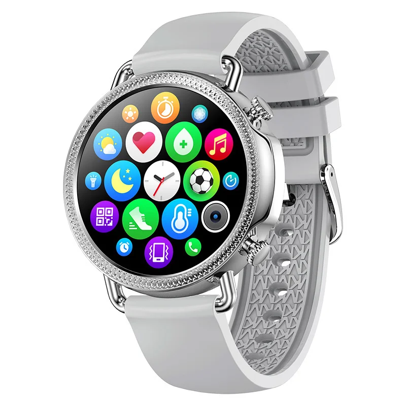 2021 Women Smart Watch 1.28 inch HD Screen IP67 Waterproof Lady's Watches Body Temperature Heart Rate Monitor PK V23
2021 Women Smart Watch 1.28 inch HD Screen IP67 Waterproof Lady's Watches Body Temperature Heart Rate Monitor PK V23