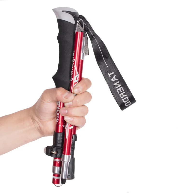 Ultra-light Adjustable Trekking Poles Folding Hiking Stick Collapsible Hiking Poles Walking Poles Nordic Elderly Walking Stick
Ultra-light Adjustable Trekking Poles Folding Hiking Stick Collapsible Hiking Poles Walking Poles Nordic Elderly Walking Stick