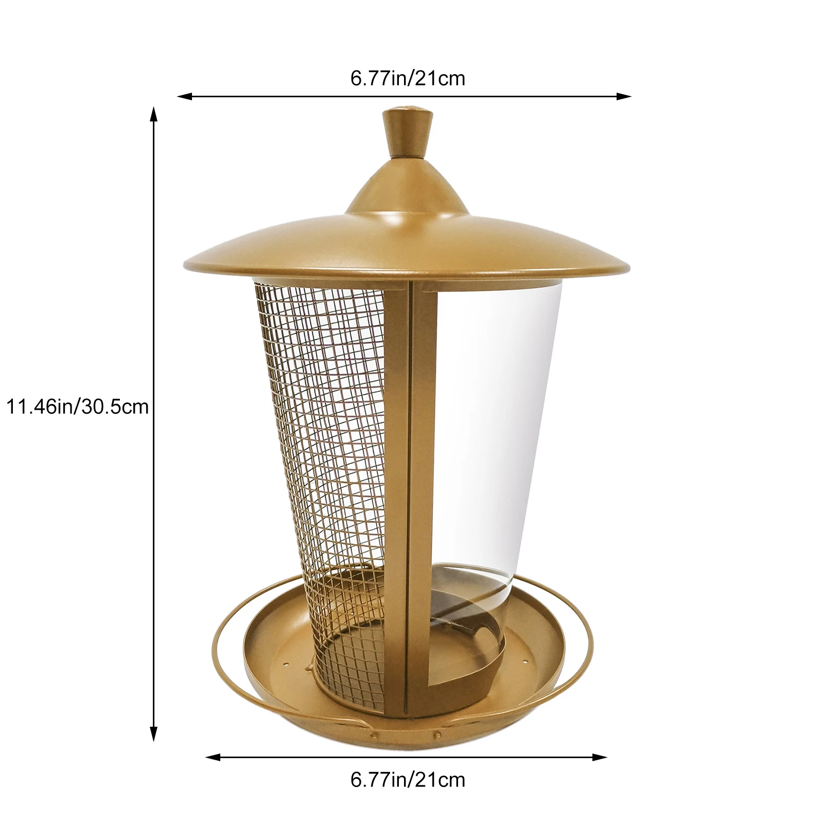 Bird Feeder Hanging Automatic Bird Feeding Tool High Quality Metal Carrying Bird Feeder For Outdoor Use Pet Bird Feeder
Bird Feeder Hanging Automatic Bird Feeding Tool High Quality Metal Carrying Bird Feeder For Outdoor Use Pet Bird Feeder