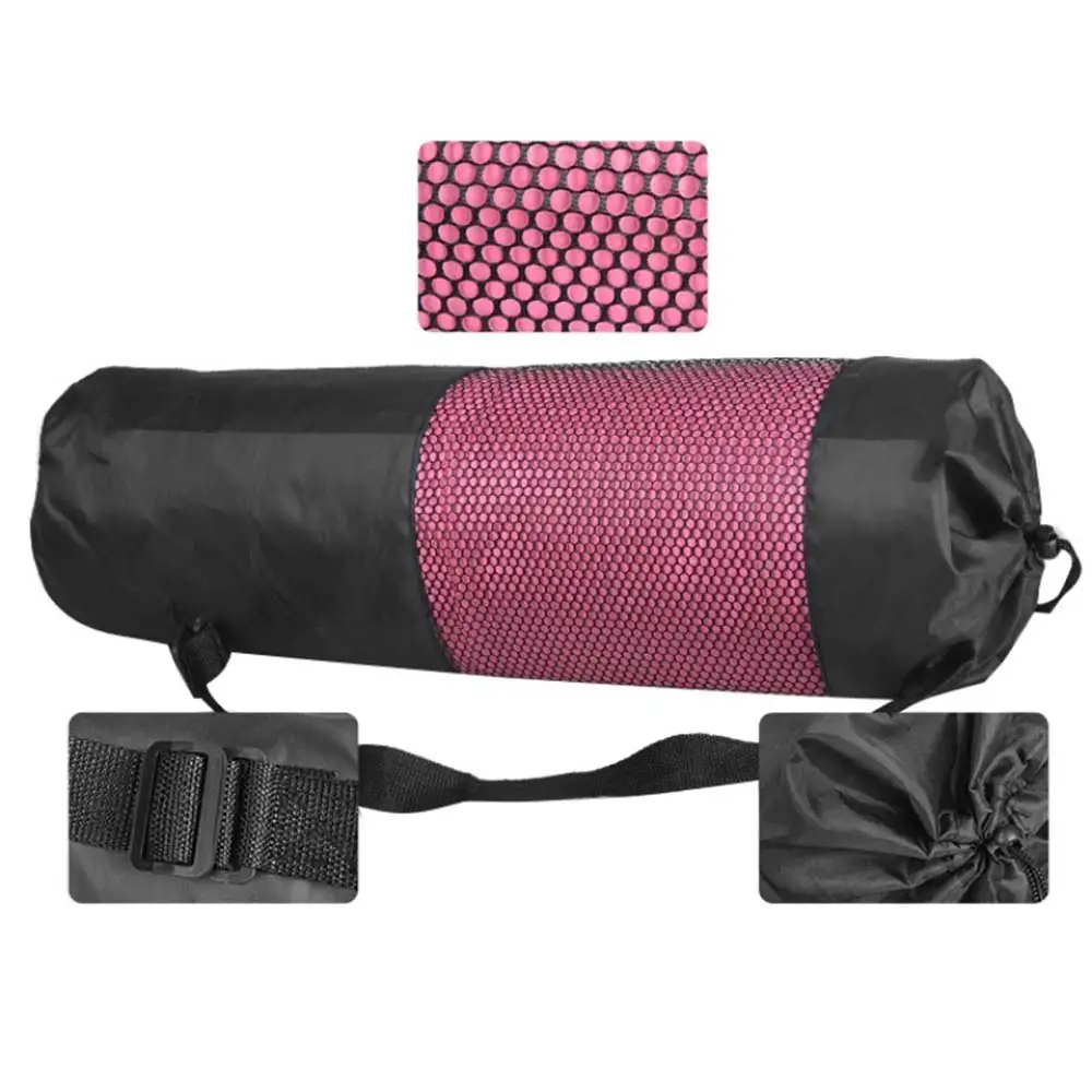 Portable Nylon Sport Tool Yoga Mat Bag 1PCS Convenience Mesh Center Style Adjustable Pilates Mats Light Weight Sporting Goods
Portable Nylon Sport Tool Yoga Mat Bag 1PCS Convenience Mesh Center Style Adjustable Pilates Mats Light Weight Sporting Goods