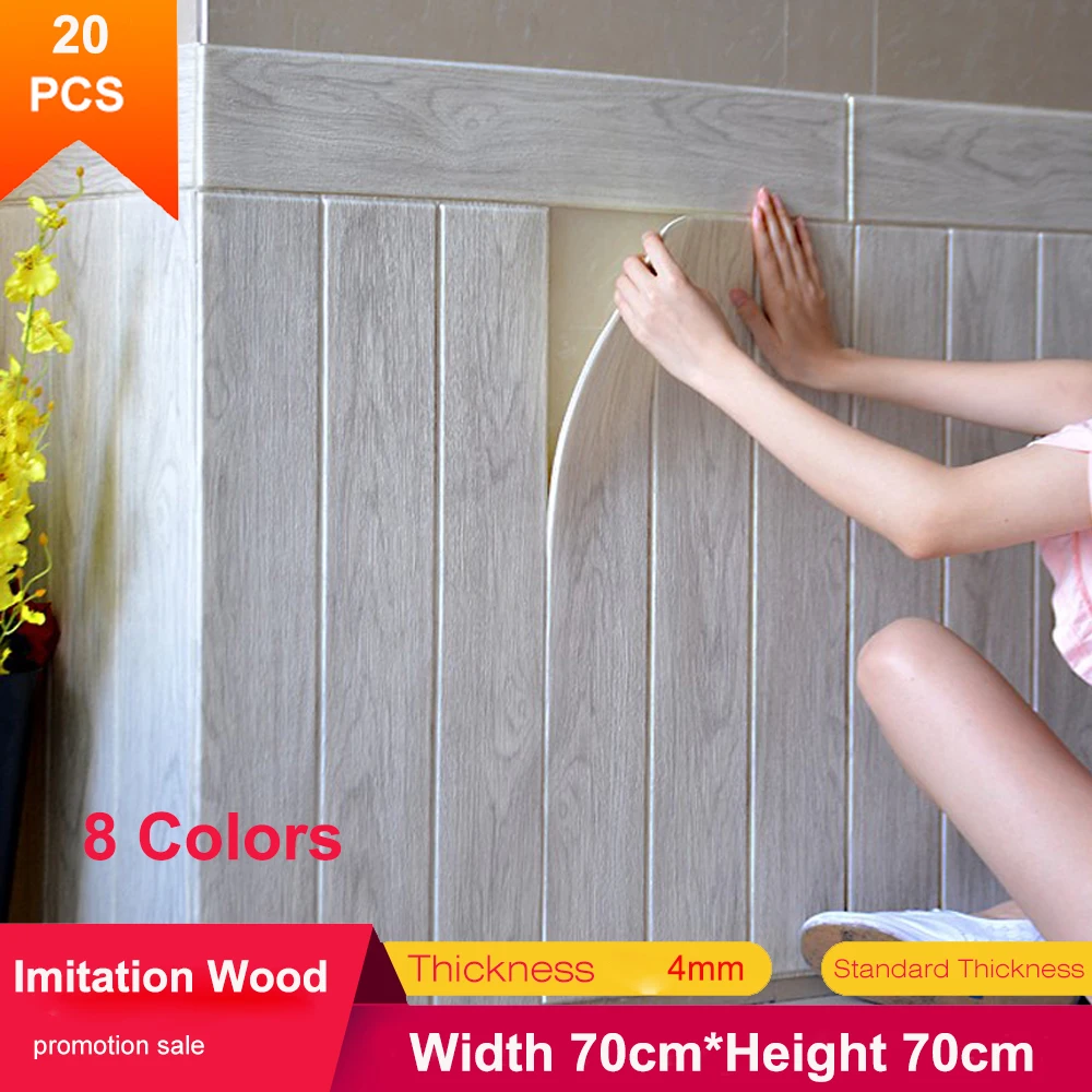 3D 20PCS Wallpaper Self- Adhesive Woodr Grain Wall Sticker Soft Kindergarten Room Walls Decor Waterproof Foam Wall Sticker
3D 20PCS Wallpaper Self- Adhesive Woodr Grain Wall Sticker Soft Kindergarten Room Walls Decor Waterproof Foam Wall Sticker