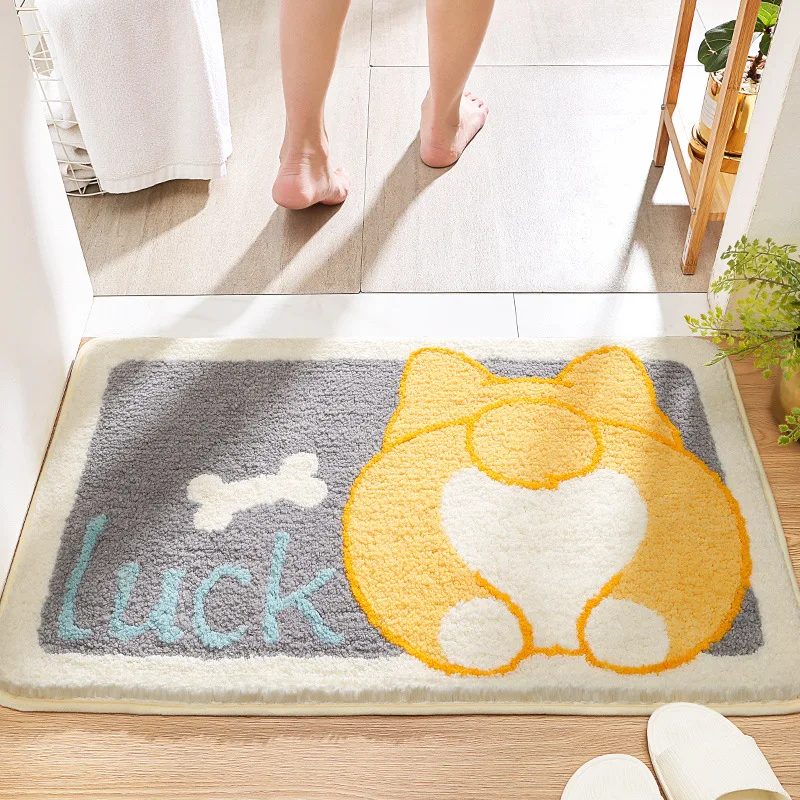 New bathroom absorbent floor mat bathroom door mat bedroom door mat toilet carpet home
New bathroom absorbent floor mat bathroom door mat bedroom door mat toilet carpet home