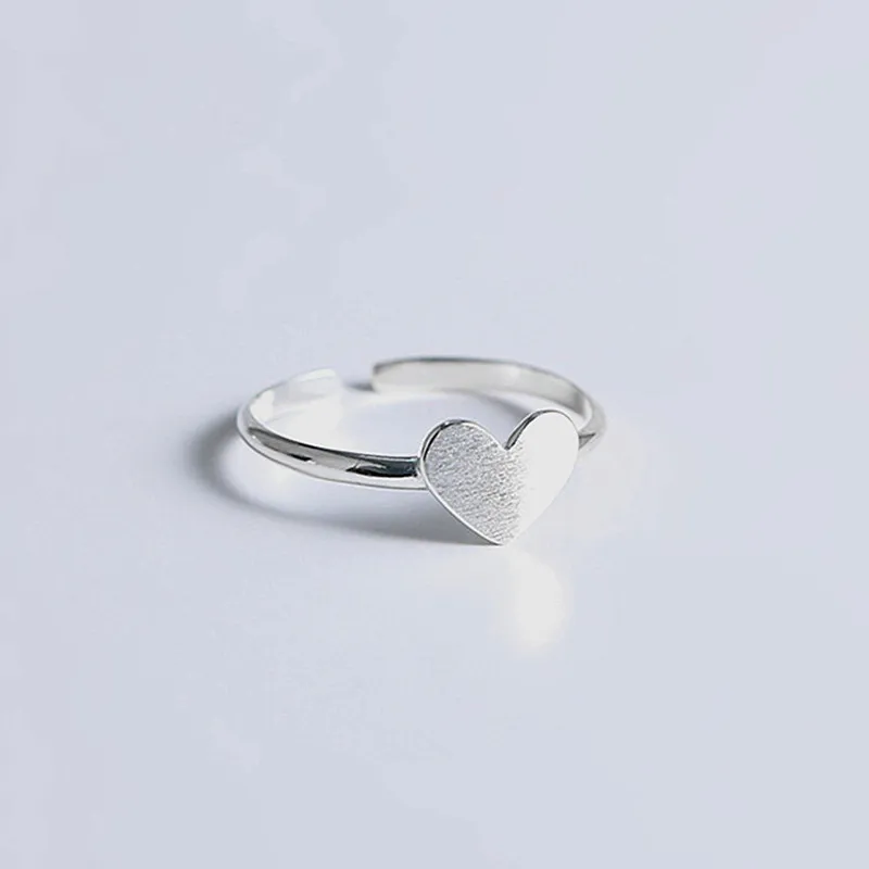 Genuine 925 Sterling Silver Love Heart Ring Women Minimalist Fashion Sweet Girl Student Jewelry Party Birthday Gift
Genuine 925 Sterling Silver Love Heart Ring Women Minimalist Fashion Sweet Girl Student Jewelry Party Birthday Gift