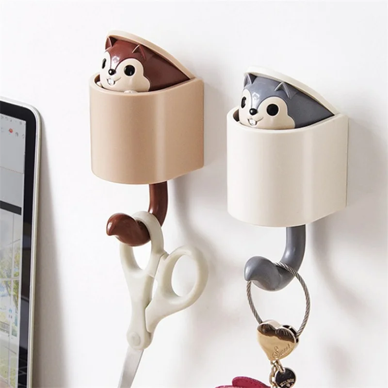1 PCS Creative Squirrel Hook Cute Seamless Dormitory Bedroom Door Hangers Hooks Key Towel Cap Coat Rack Wall Decoration
1 PCS Creative Squirrel Hook Cute Seamless Dormitory Bedroom Door Hangers Hooks Key Towel Cap Coat Rack Wall Decoration
