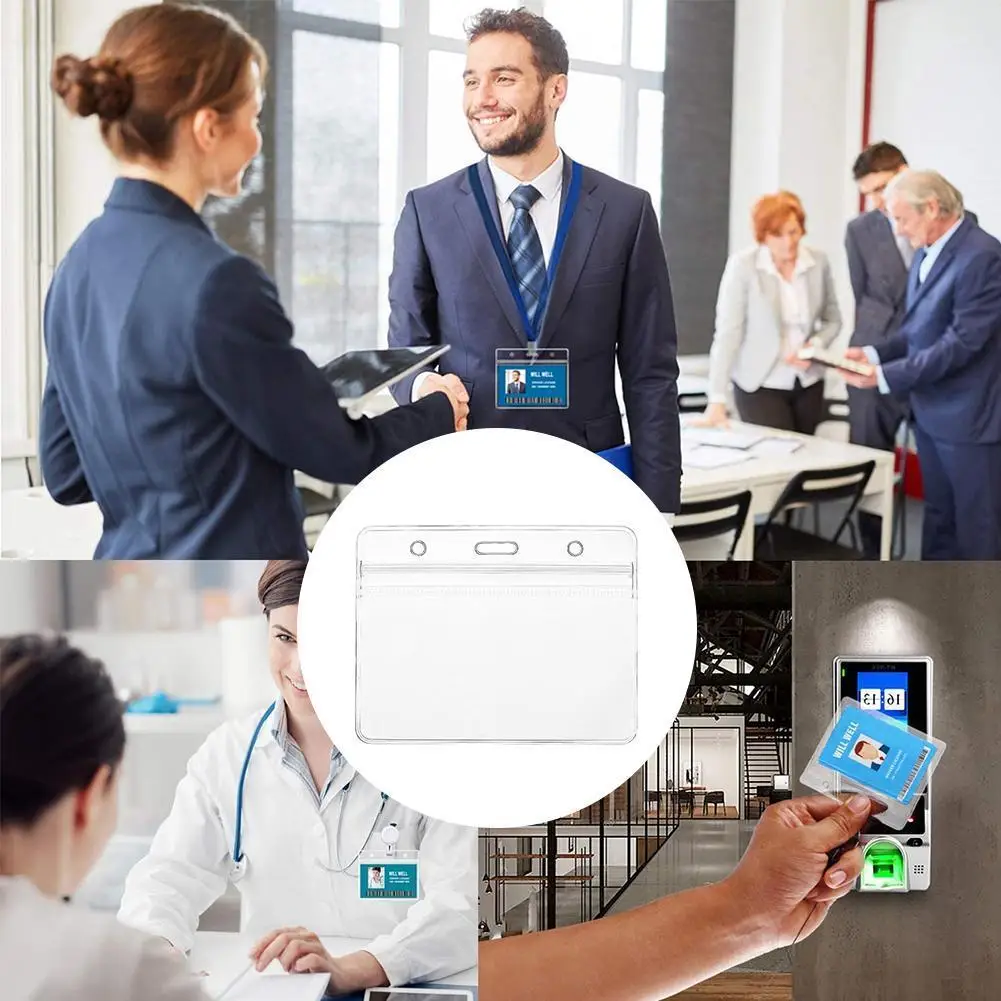 Clear Acrylic Hard Plastic Multi-useBadge Work ID Card Protector Cover Case Card Useful Office Holder Design Supplies ID Ho N8V0
Clear Acrylic Hard Plastic Multi-useBadge Work ID Card Protector Cover Case Card Useful Office Holder Design Supplies ID Ho N8V0