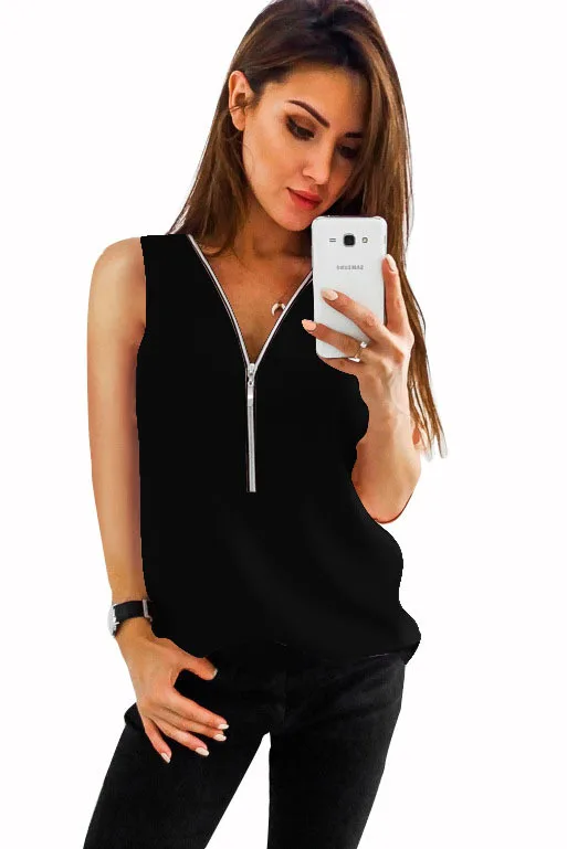 Plus Size 5XL Women Summer Chiffon Blouse Top 2020 V Collar Zipper Roll Up Long Sleeves Loose Shirt Blusa Feminina
Plus Size 5XL Women Summer Chiffon Blouse Top 2020 V Collar Zipper Roll Up Long Sleeves Loose Shirt Blusa Feminina