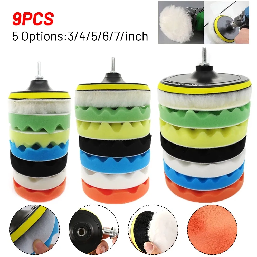 1Set 3 Inch Sponge Car Polisher Waxing Pads Buffing Kit For Boat Car Polish Buffer Drill Wheel Polishing Removes Scratches Spong
1Set 3 Inch Sponge Car Polisher Waxing Pads Buffing Kit For Boat Car Polish Buffer Drill Wheel Polishing Removes Scratches Spong