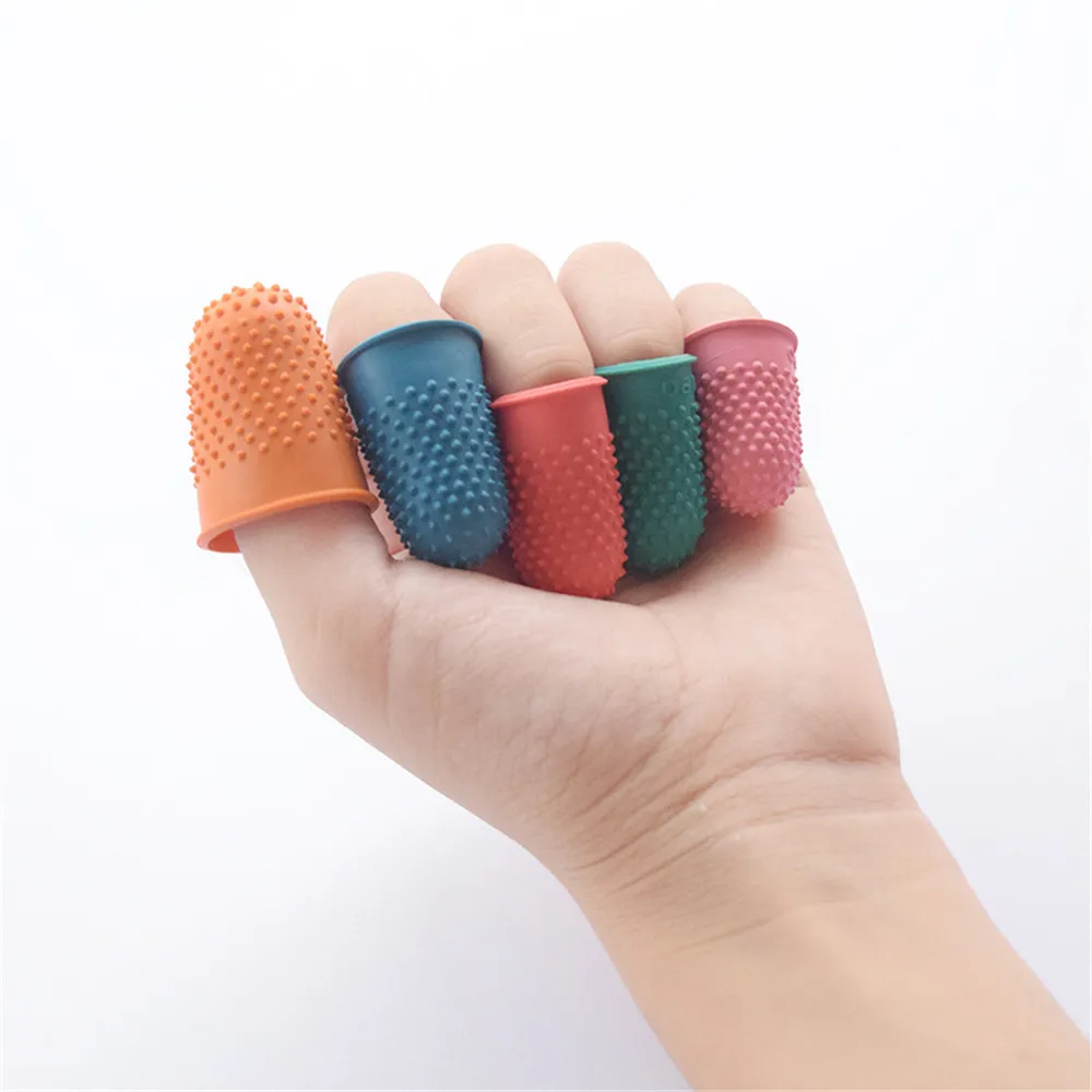 5PCS Rubber Thimble Sewing Accessories Counting Needlework Sewing Quilter Protector Rubber Thimble Finger Tip Craft Needlework
5PCS Rubber Thimble Sewing Accessories Counting Needlework Sewing Quilter Protector Rubber Thimble Finger Tip Craft Needlework