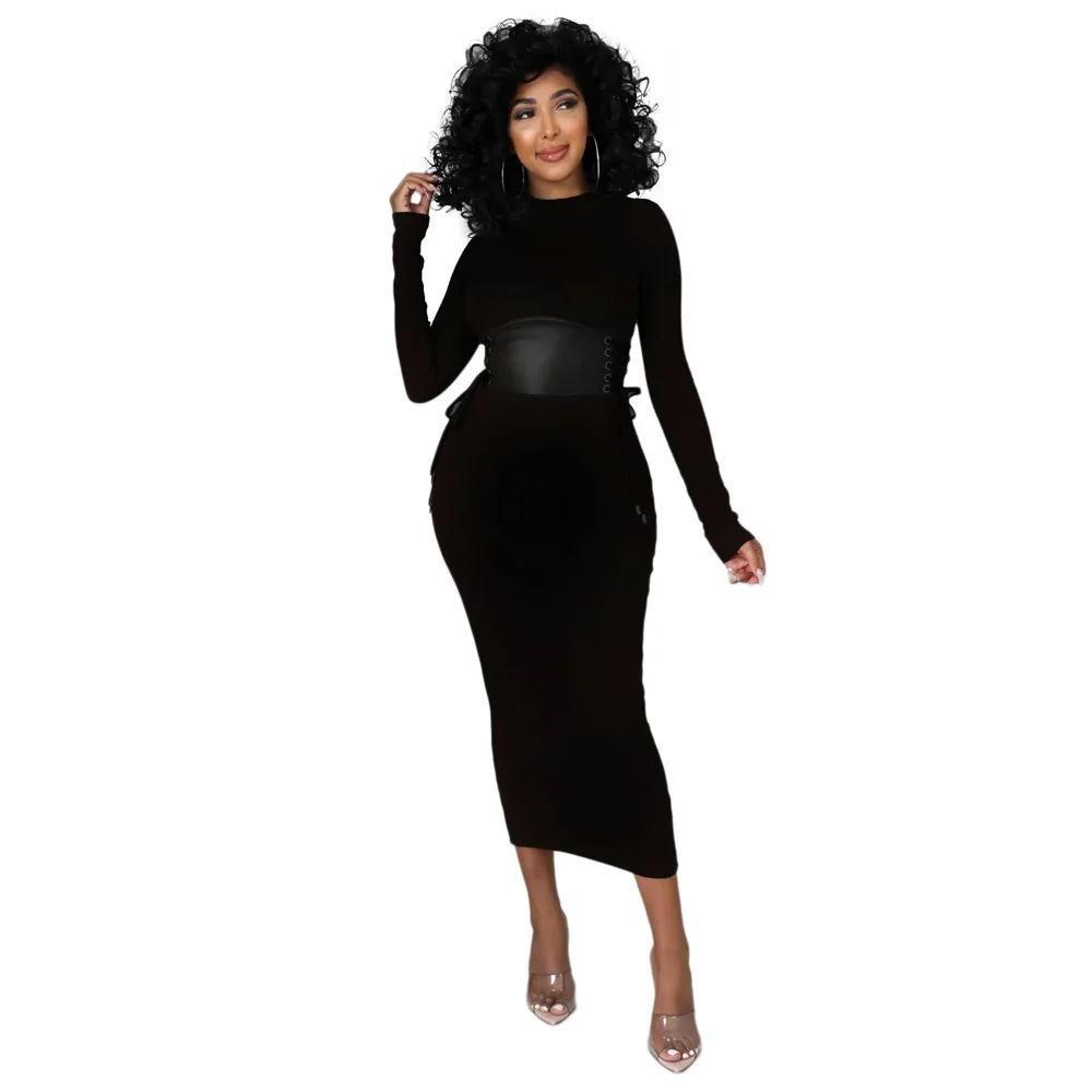 Вечерние клубные платья, Сексуальные Женские однотонные облегающие платья средней длины с высоким воротом и длинным рукавом, осенние сексу...
Вечерние клубные платья, Сексуальные Женские однотонные облегающие платья средней длины с высоким воротом и длинным рукавом, осенние сексу...