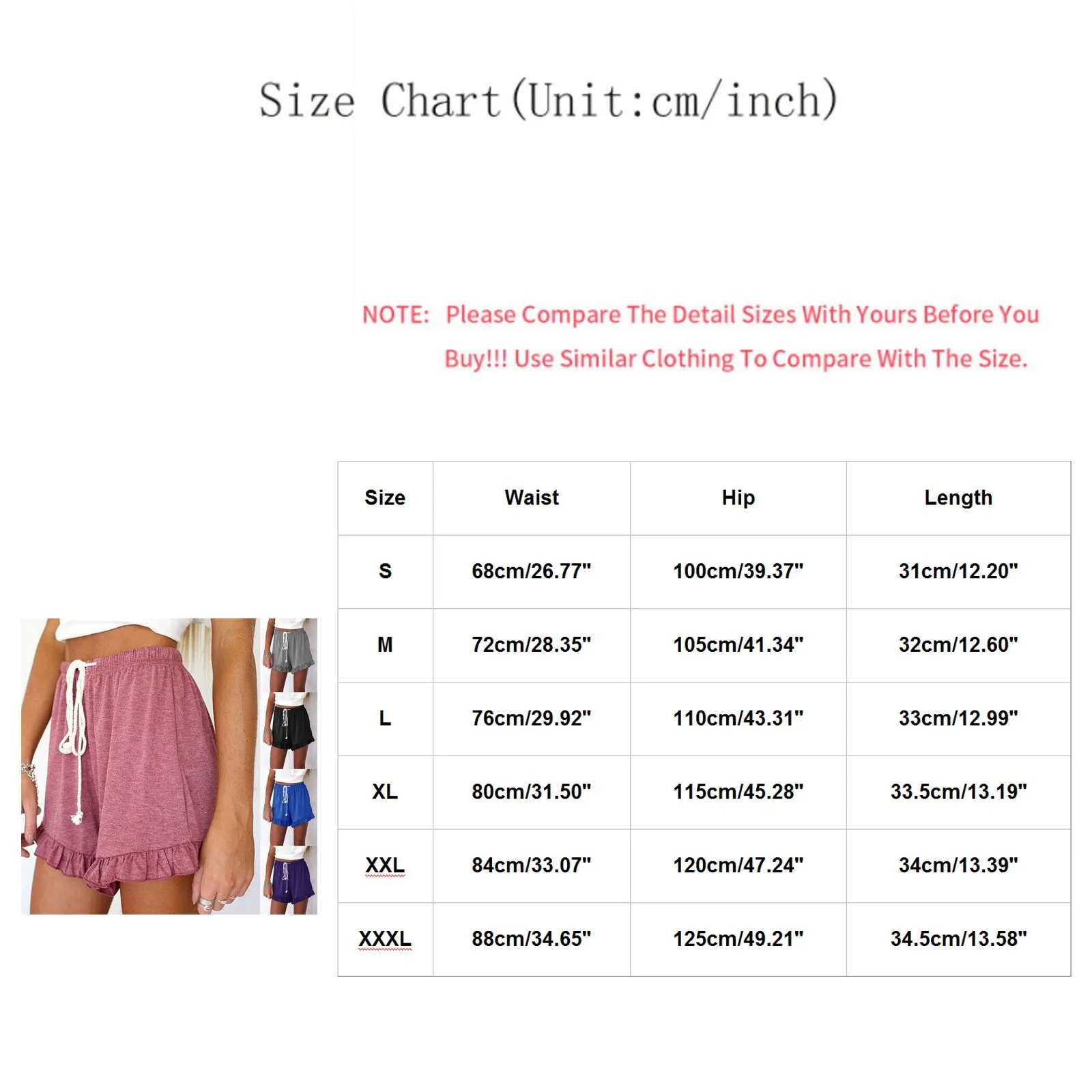 Fashion Women Casual Drawstring High Elasticity Shorts Solid Leisure Daily Soft Comfy Activewear Shorts High Waist Female Shorts
Fashion Women Casual Drawstring High Elasticity Shorts Solid Leisure Daily Soft Comfy Activewear Shorts High Waist Female Shorts