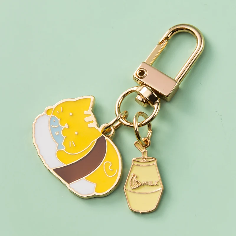 Cartoon Animal Cat KeyChain Kawaii Accessories Car Key Chains For Women jewelry Phone Charm Car Accessories Keyring Couple Gift
Cartoon Animal Cat KeyChain Kawaii Accessories Car Key Chains For Women jewelry Phone Charm Car Accessories Keyring Couple Gift
