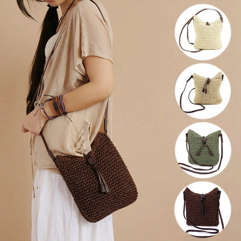 New Fashion Woven Shoulder Bags Straw Summer Women Weave Crossbody Beach Travel Handbag Female Bag Women Messenger Bags Bolsa
New Fashion Woven Shoulder Bags Straw Summer Women Weave Crossbody Beach Travel Handbag Female Bag Women Messenger Bags Bolsa