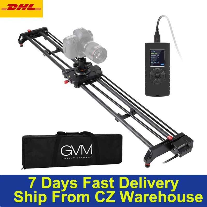 

120cm Motorized dolly dslr Camera Slider Track Dolly Video Stabilizer Rail Carbon Fiber Material for DSLR Camcorder Smartphones