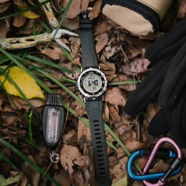 Японские наручные часы Casio Pro Trek PRW-30-1A | Наручные