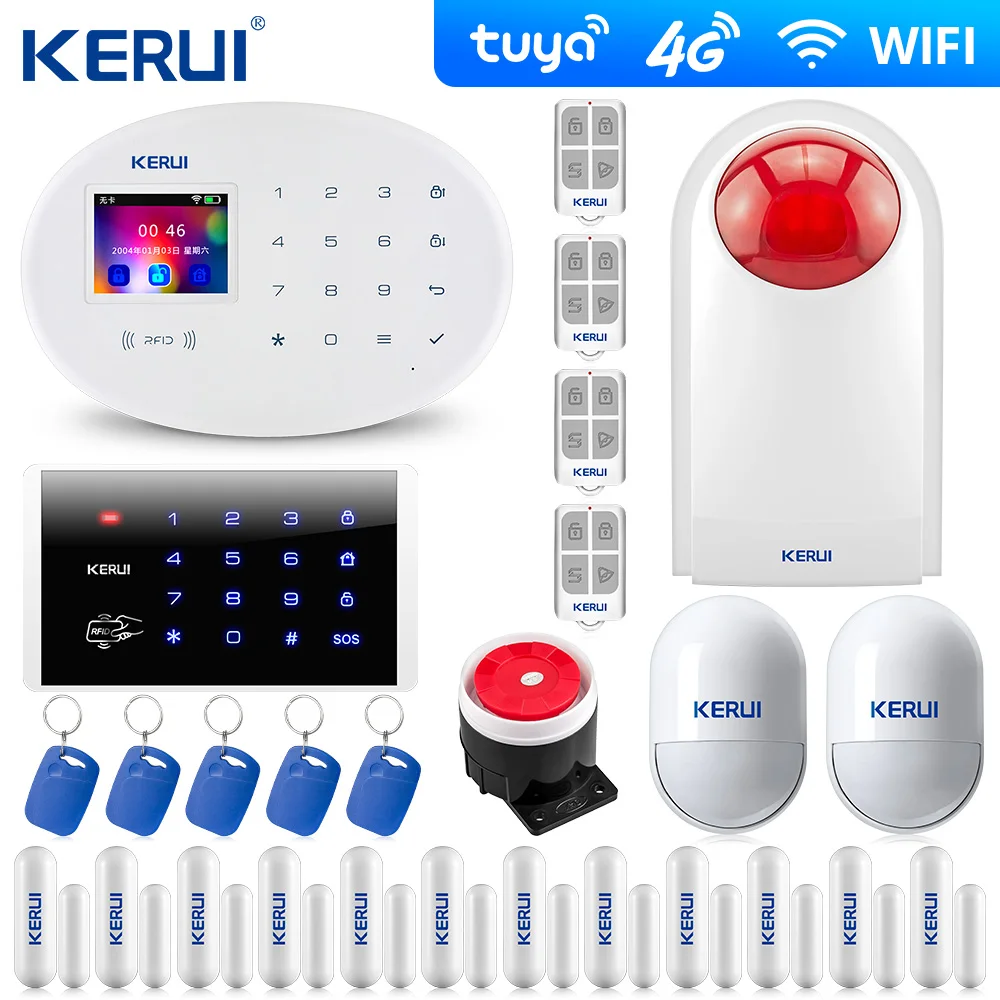 Охранная сигнализация KERUI W204, 4G, Wi-Fi, GSM
Охранная сигнализация KERUI W204, 4G, Wi-Fi, GSM