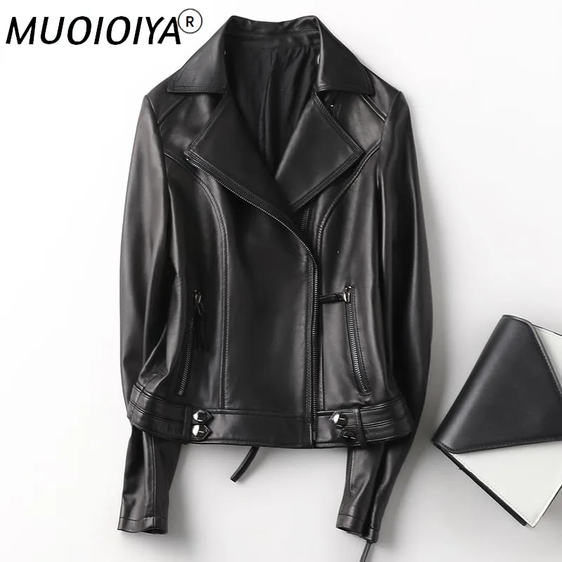 Куртка женская из натуральной овечьей кожи, на весну-осень 
Куртка женская из натуральной овечьей кожи, на весну-осень