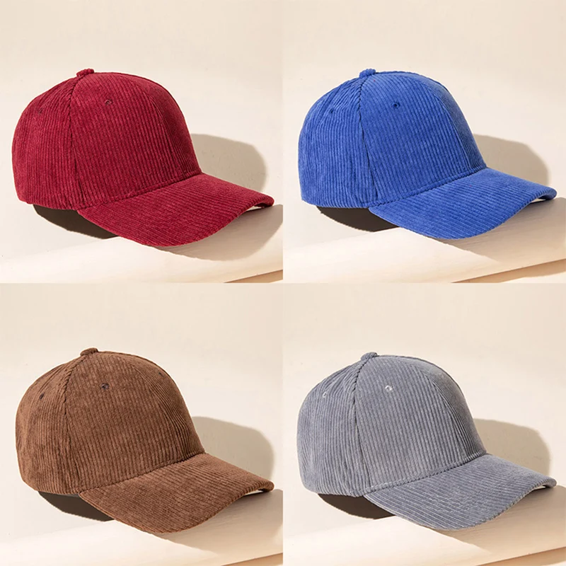 Corduroy Couples Baseball Cap Warm Winter Men Women Snapback Fashion Thick Hip Hop Solid Color Unisex Dad Hats Gorras MZ0277
Corduroy Couples Baseball Cap Warm Winter Men Women Snapback Fashion Thick Hip Hop Solid Color Unisex Dad Hats Gorras MZ0277