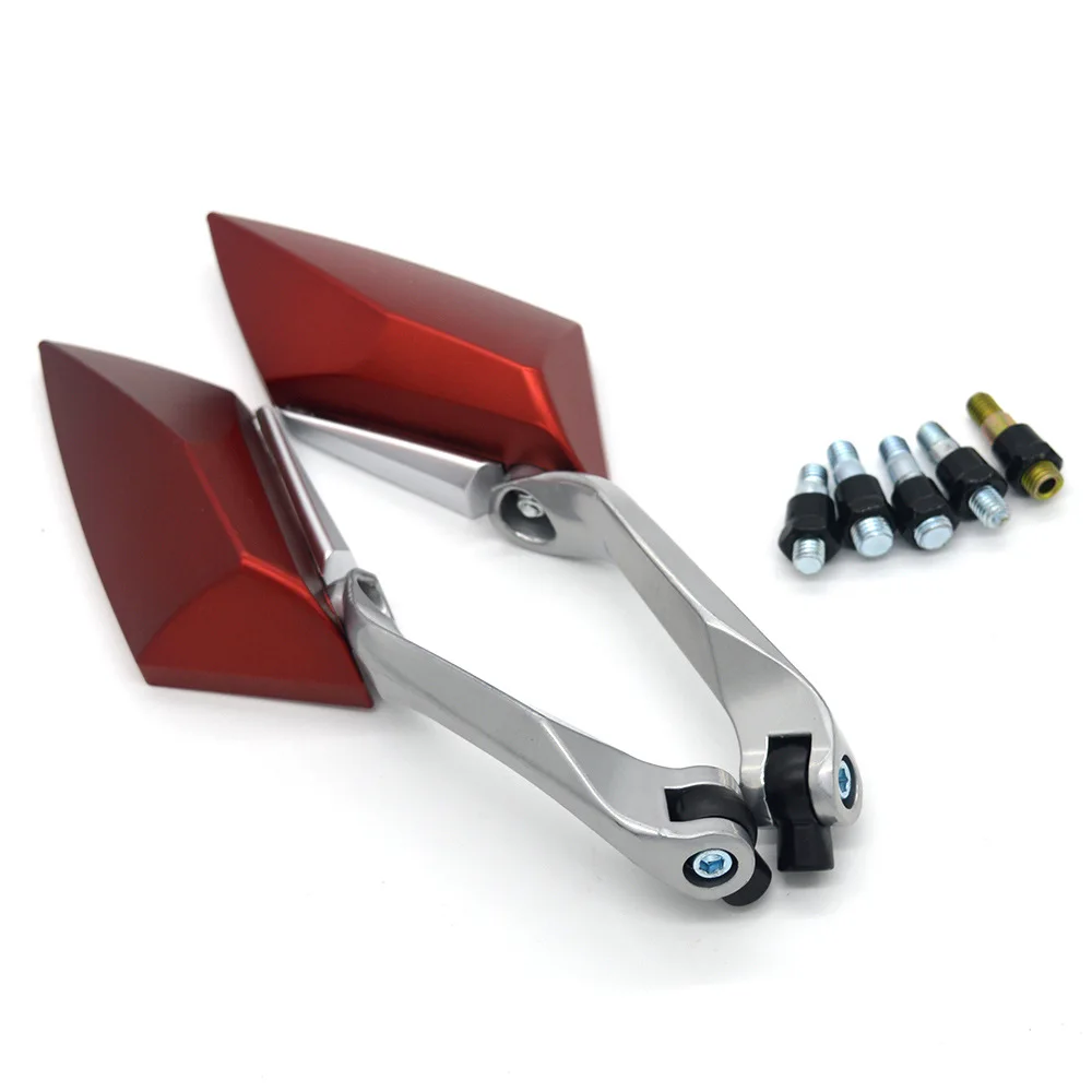 Motorcycle Mirror Scooter E-Bike Rearview Mirrors Electrombile Back Side Convex Mirror 8mm 10mm Carbon Fiber Universal
Motorcycle Mirror Scooter E-Bike Rearview Mirrors Electrombile Back Side Convex Mirror 8mm 10mm Carbon Fiber Universal