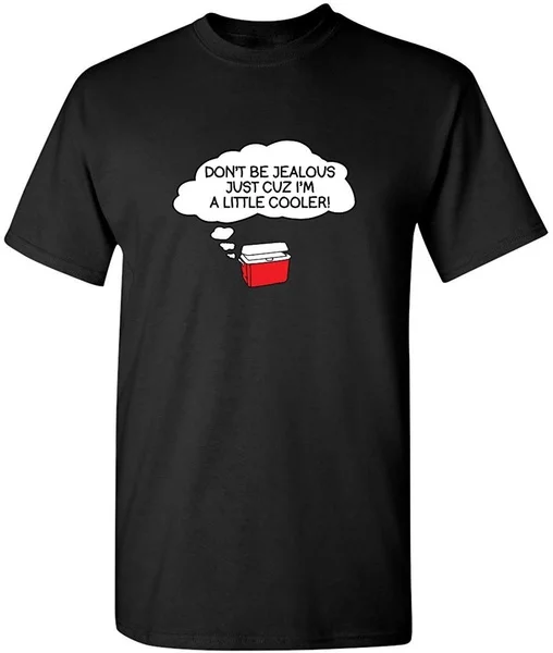Summer t-shirts Don't Be Jealous I'm Cooler Graphic Novelty Sarcastic Funny Cotton T Shirt
Summer t-shirts Don't Be Jealous I'm Cooler Graphic Novelty Sarcastic Funny Cotton T Shirt