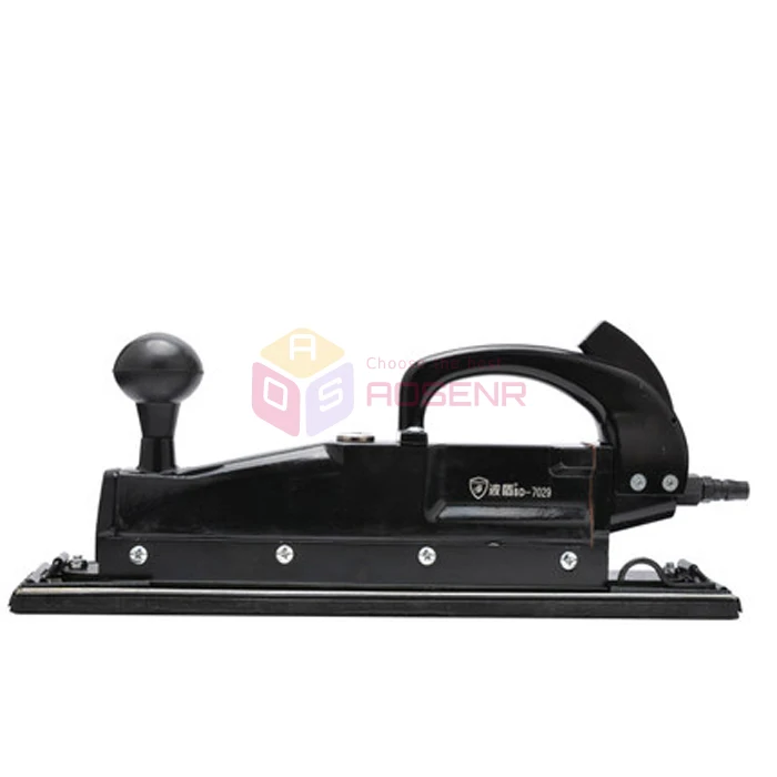 Borntun Pneumatic Air Orbital Reciprocating Sander Polisher 445mm*70mm Polishing Sanding Buffing Metal Wood Floor Machine Tools |