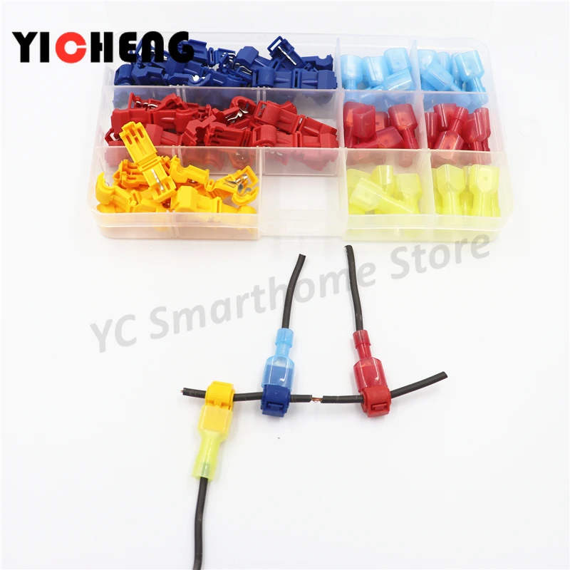 70PCS/35Pairs DIY boxed T-type quick connector crimp terminal cable convenient connector score lock quick connector T1 T2 T3
70PCS/35Pairs DIY boxed T-type quick connector crimp terminal cable convenient connector score lock quick connector T1 T2 T3