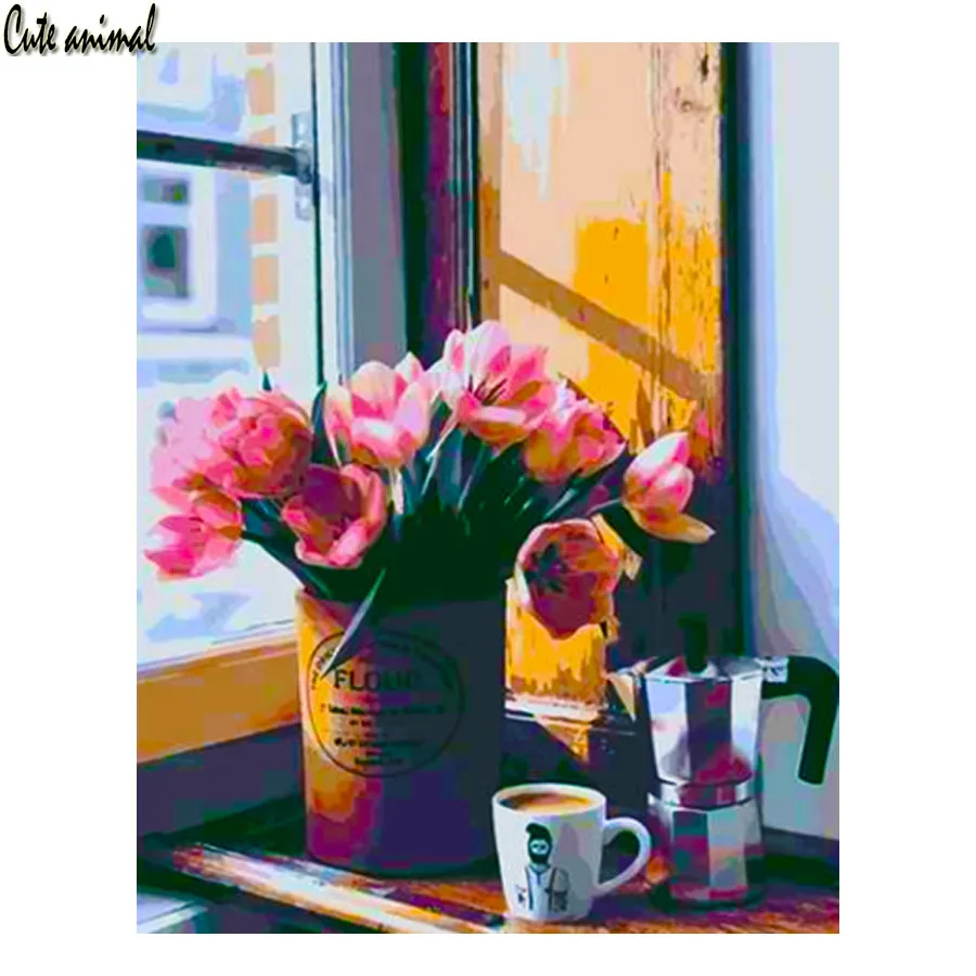 5D DIY Diamond Painting Pink Flower Full Square Handicraft Diamond Embroidery Mosaic Coffee Window Rhinestone Kit Decor Gift
5D DIY Diamond Painting Pink Flower Full Square Handicraft Diamond Embroidery Mosaic Coffee Window Rhinestone Kit Decor Gift
