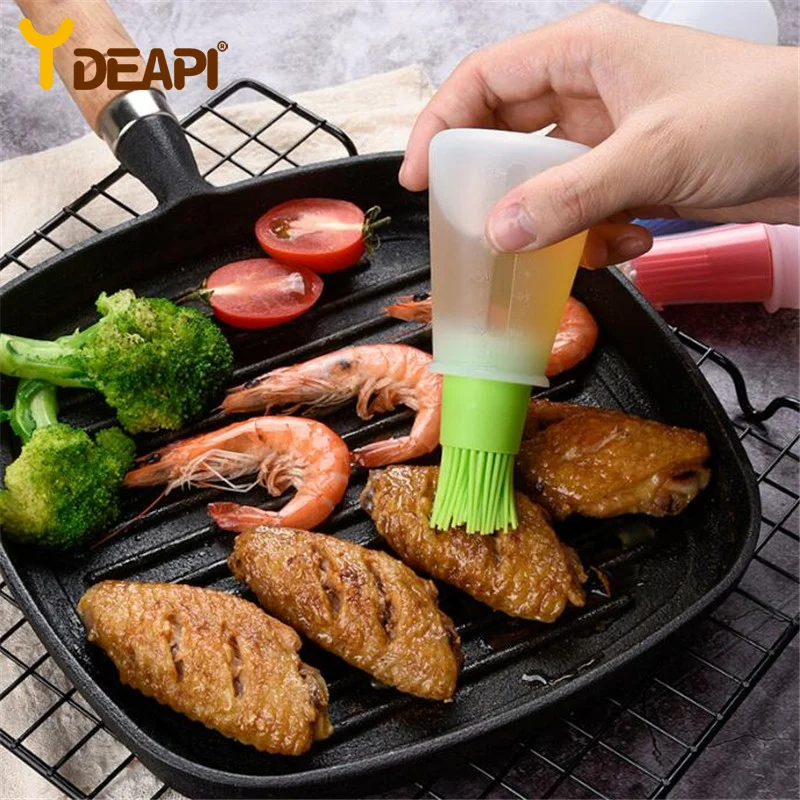 YDEAPI High Temperature Resistant Silicone Bottle Brush Barbecue Brush Brush Household Baking Oil Brush Pancake Brush Oil Tool
YDEAPI High Temperature Resistant Silicone Bottle Brush Barbecue Brush Brush Household Baking Oil Brush Pancake Brush Oil Tool