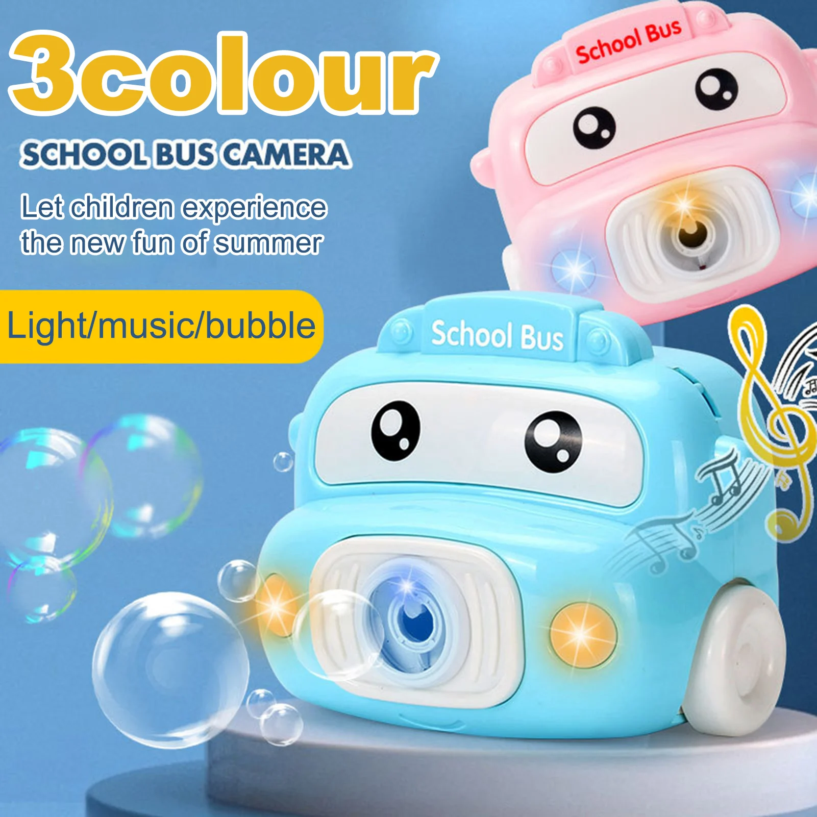 Camera Bubble Machine Toy Electric Music Toy Outdoor Sports Bubbler Maker For Kids Birthday Gift Colour Soap Blow Bubbles
Camera Bubble Machine Toy Electric Music Toy Outdoor Sports Bubbler Maker For Kids Birthday Gift Colour Soap Blow Bubbles