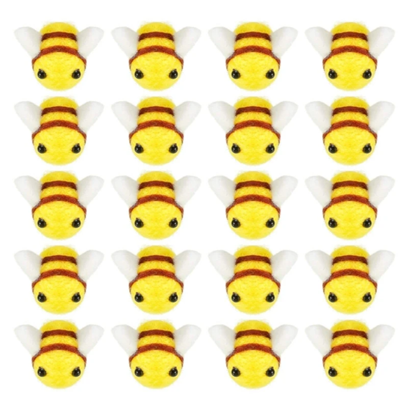2021 New 20 Pcs Wool Felt Bumble Bee Craft Decor Ball for Christmas Clothing Tent Crafts
2021 New 20 Pcs Wool Felt Bumble Bee Craft Decor Ball for Christmas Clothing Tent Crafts