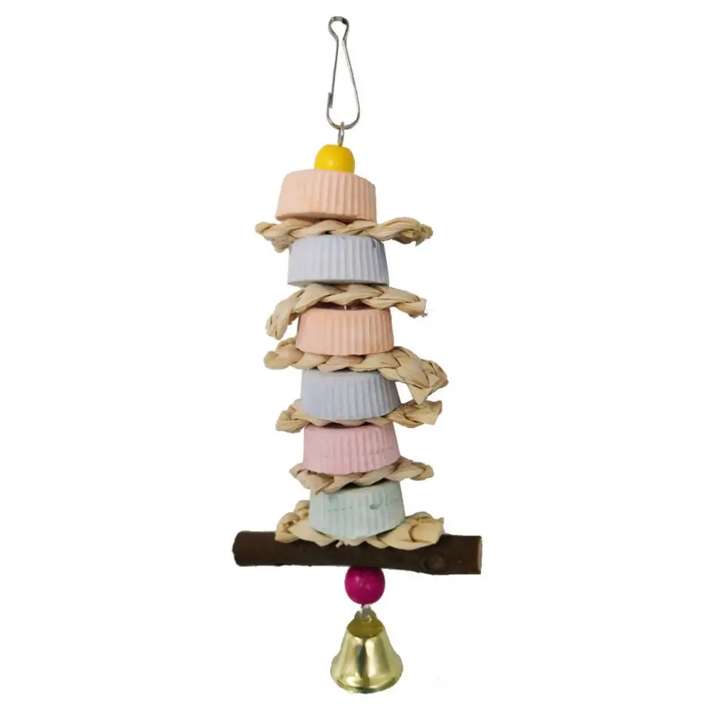 Parrot Teeth Grinding Stone Hanging Decoration Pets Birds Chewing Bite Toys Hanging Laminated Pendant Entertainment Daily Life 
Parrot Teeth Grinding Stone Hanging Decoration Pets Birds Chewing Bite Toys Hanging Laminated Pendant Entertainment Daily Life