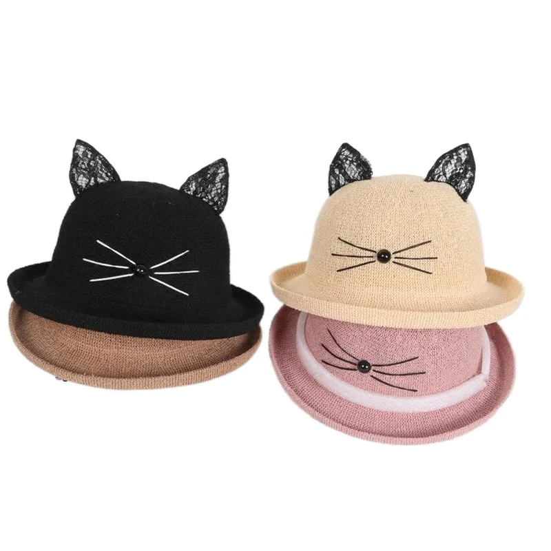 New Panama women's cap summer straw hat Cartoon boy and girl Panama fisherman hat custom bucket hat Basin hats
New Panama women's cap summer straw hat Cartoon boy and girl Panama fisherman hat custom bucket hat Basin hats