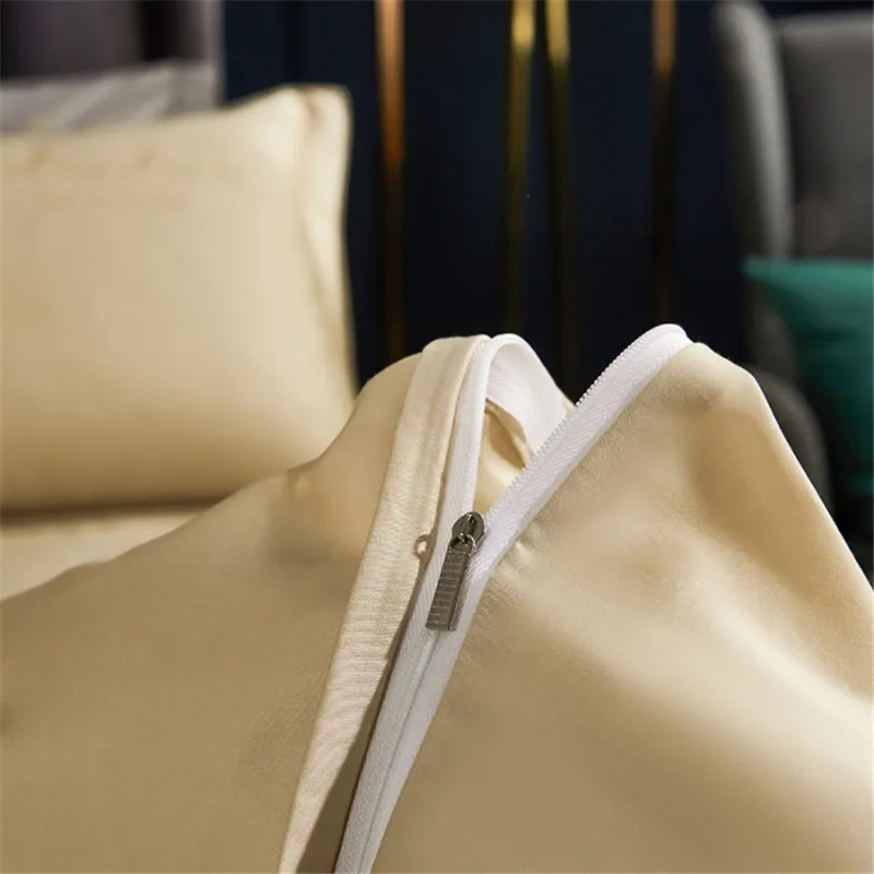 Luxurious Egyptian Cotton Bedding Set, Pure Color Duvet Cover Set, Large King Size, Simple Life and Exclusive Quality
Luxurious Egyptian Cotton Bedding Set, Pure Color Duvet Cover Set, Large King Size, Simple Life and Exclusive Quality